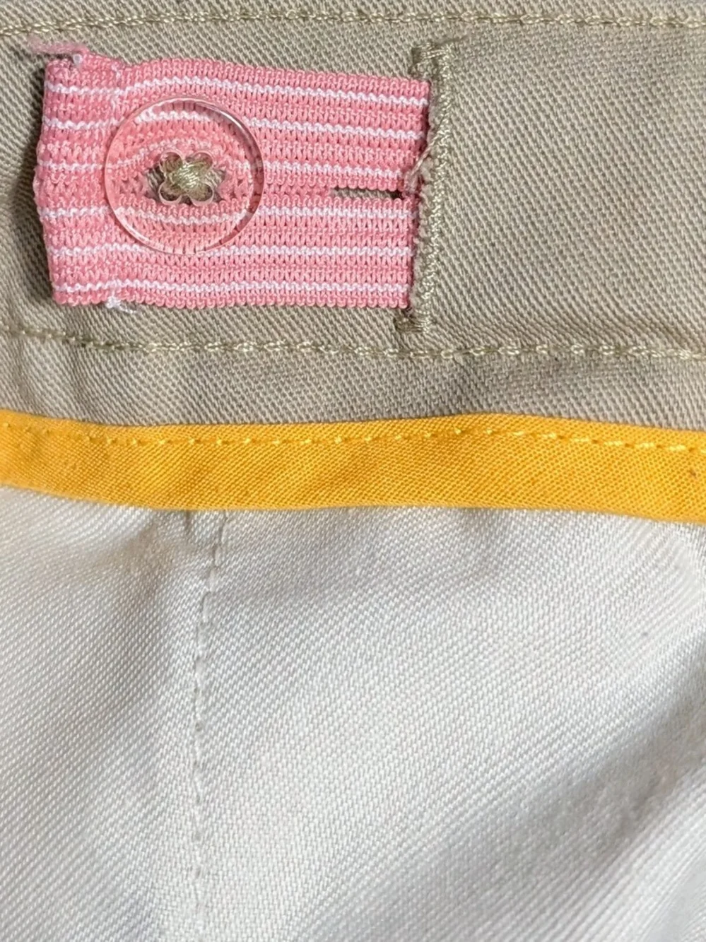 Dennis Uniform Khaki Chino School Uniform Shorts Girls Size 16 Regular Adjustabl